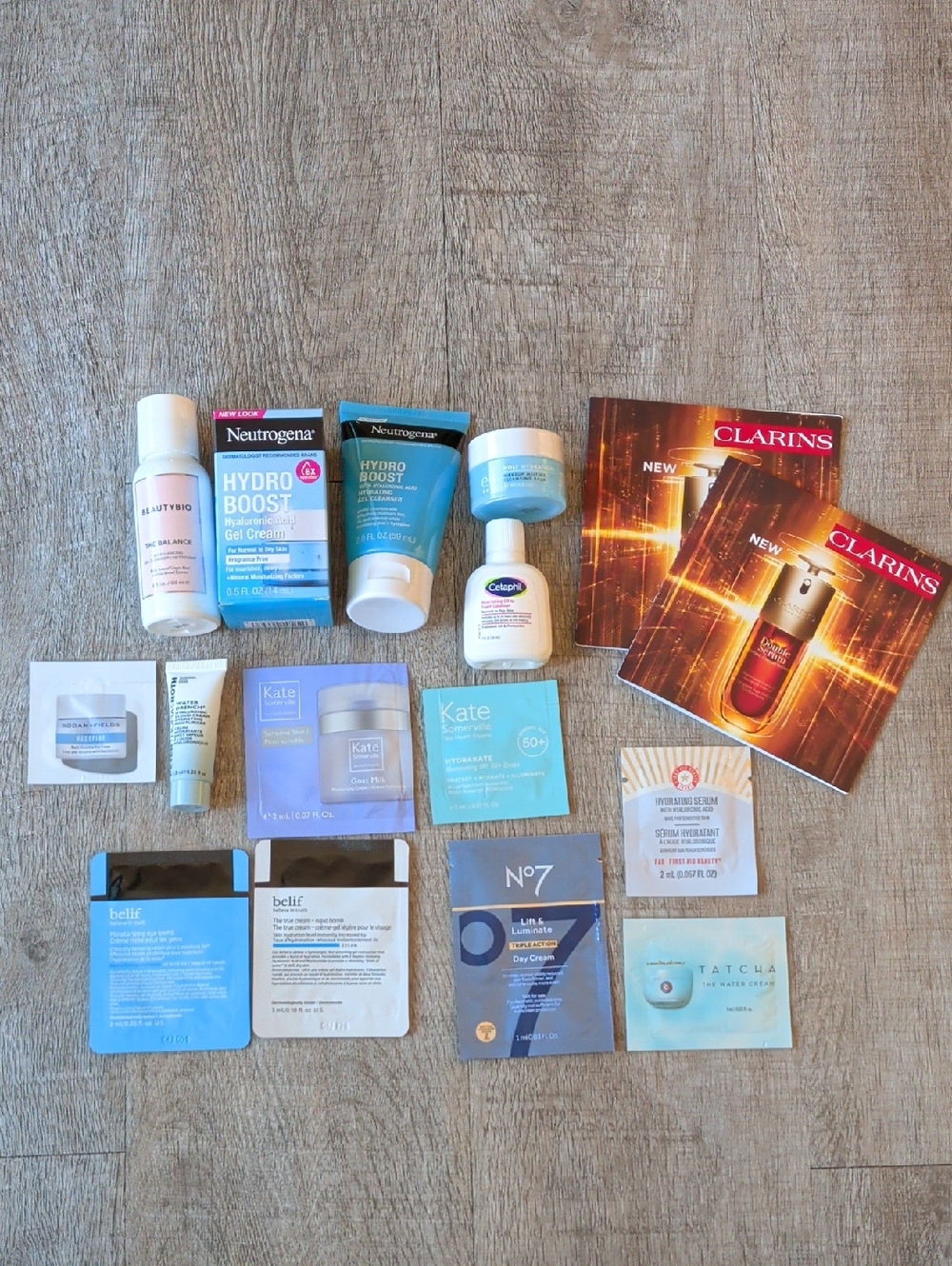 Sephora Ulta Hydration Skincare 16 Item Bundle Elf, Kate Somerville, Tatcha
